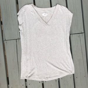 Loft Lou & gray tee- size XS